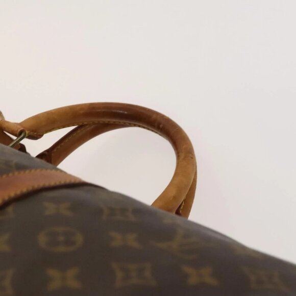 LOUIS VUITTON Monogram Keepall Bandouliere 55 Boston Bag M41414 LV Auth 125966 - Picture 8 of 16